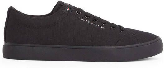 Tommy Hilfiger Sneakers TH HI VULC LOW CORE CANVAS vrijetijdsschoen lage schoen veterschoenen met zacht gepolsterde schacht