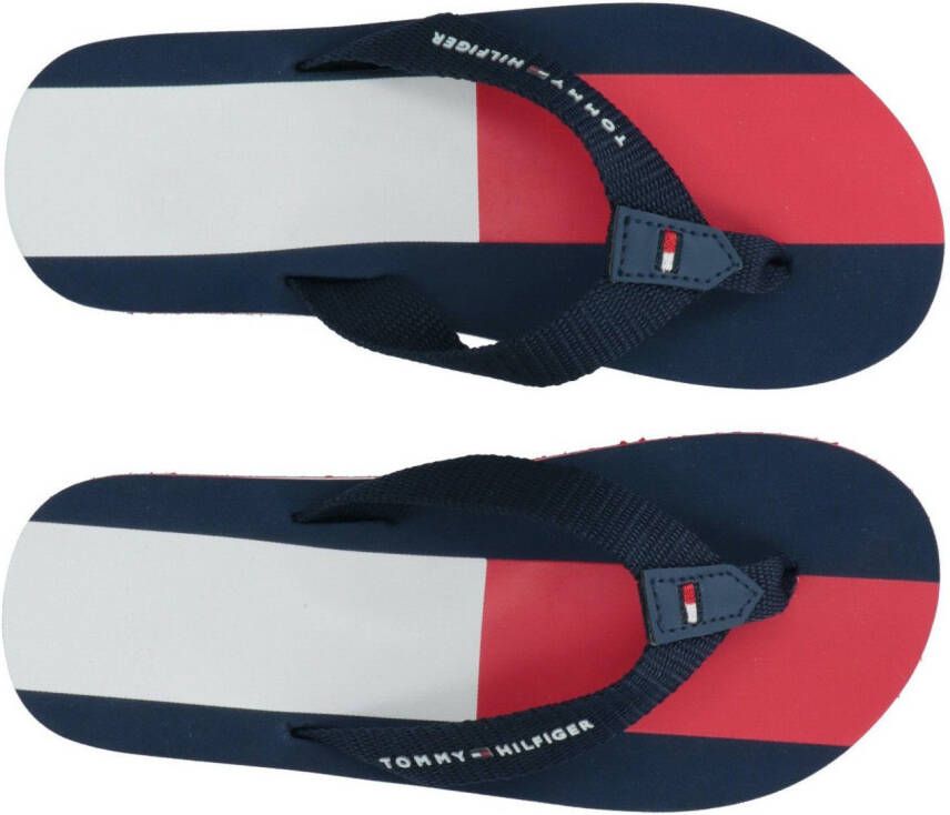 Tommy Hilfiger Teenslippers met zacht teenbandje