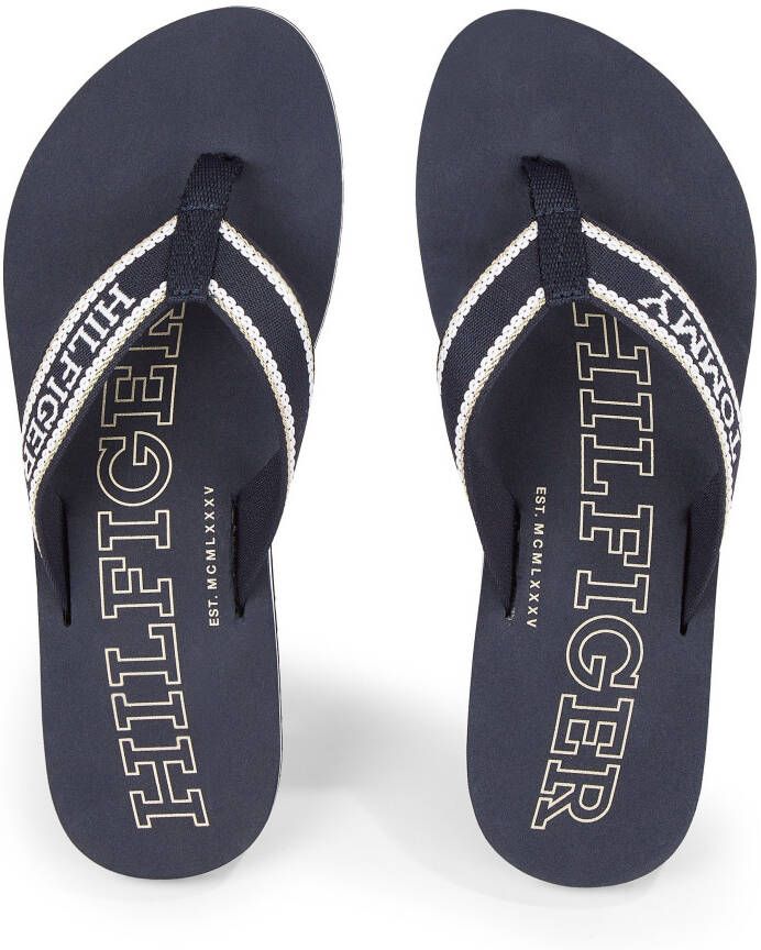 Tommy Hilfiger Teenslippers HILFIGER BEACH SANDAL