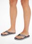 Tommy Hilfiger Teenslippers HILFIGER BEACH SANDAL zomerschoen slippers poolslides met logo-print op de bovenste zool - Thumbnail 7