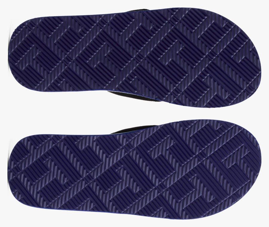 Tommy Hilfiger Teenslippers HILFIGER LEATHER BEACH SANDAL