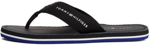 Tommy Hilfiger Teenslippers HILFIGER LEATHER BEACH SANDAL