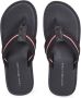 Tommy Hilfiger Slipper met leren details - Thumbnail 6