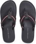 Tommy Hilfiger Teenslippers HILFIGER LEATHER BEACH SANDAL - Thumbnail 6