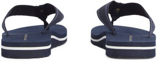 Tommy Hilfiger Teenslippers HILFIGER WEBBING BEACH SANDAL