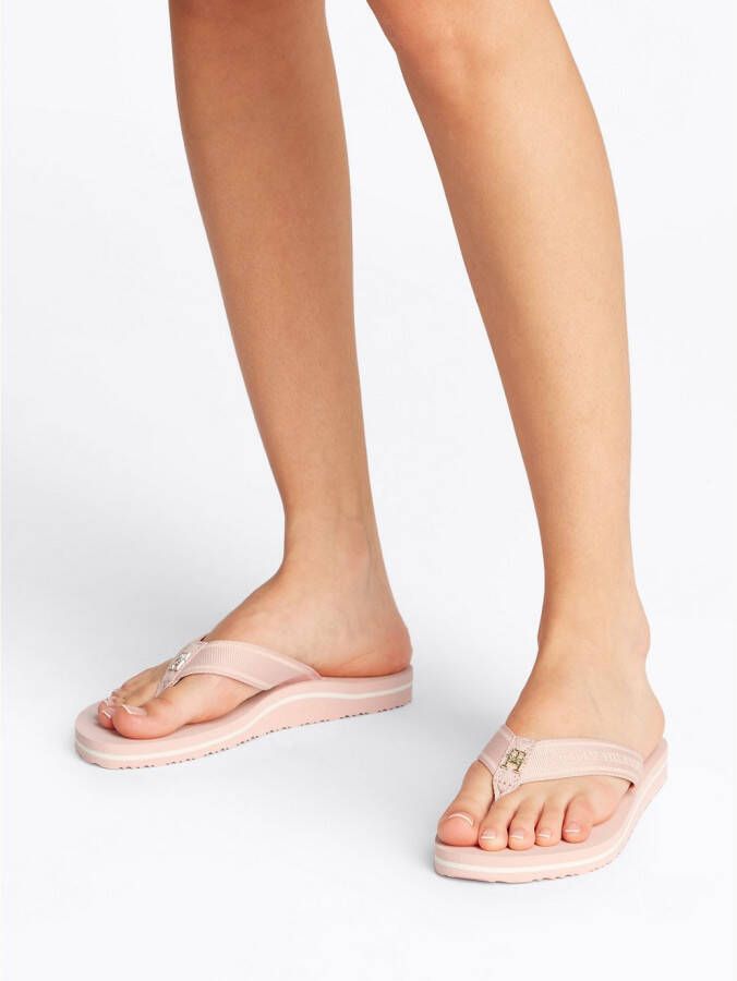 Tommy Hilfiger Teenslippers HILFIGER WEBBING BEACH SANDAL