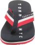 Tommy Hilfiger Teenslippers TOMMY LOVES NY BEACH SANDAL zomerschoen slippers poolslippers met logo op de loopzool - Thumbnail 8