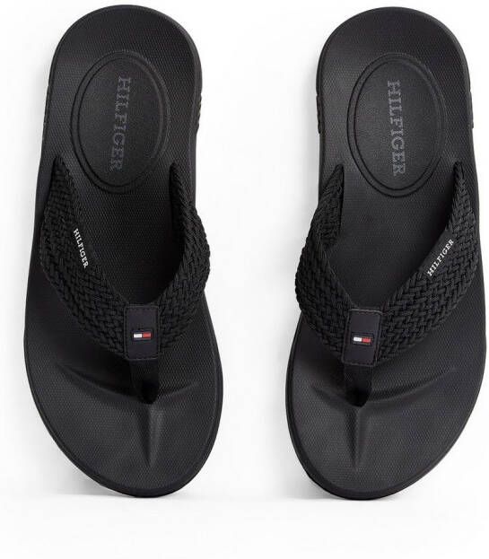 Tommy Hilfiger Teenslippers MOLDED HILFIGER WEB BEACH SANDAL