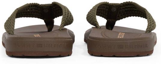 Tommy Hilfiger Teenslippers MOLDED HILFIGER WEB BEACH SANDAL