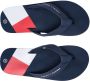 Tommy Hilfiger Teenslippers slides sandaal met teenstuk - Thumbnail 4