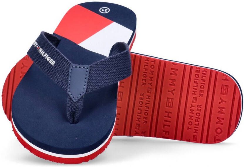 Tommy Hilfiger Teenslippers slides sandaal met teenstuk