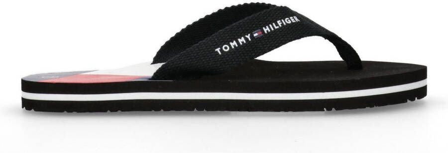 Tommy Hilfiger Teenslippers slides sandaal met teenstuk