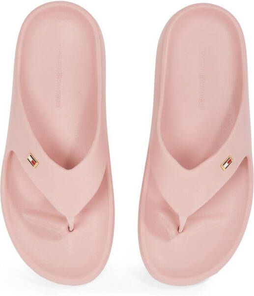 Tommy Hilfiger Teenslippers TH COMFORT BEACH SANDAL dianette zomerschoen comfortabele schoen met kleine logoborduring