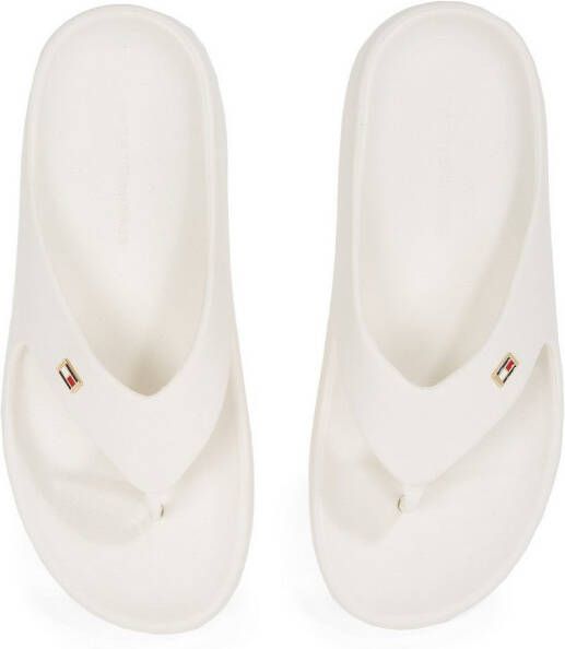 Tommy Hilfiger Teenslippers TH COMFORT BEACH SANDAL dianette zomerschoen comfortabele schoen met kleine logoborduring