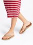 Tommy Hilfiger Teenslippers TH ELEVATED BEACH SANDAL zomerschoen comfortabele schoen flats slippers met th-sieraandeel - Thumbnail 9