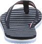 Tommy Hilfiger Stijlvolle Touw Detail Flip Flops Black Dames - Thumbnail 10