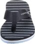 Tommy Hilfiger Stijlvolle Touw Detail Flip Flops Black Dames - Thumbnail 12