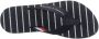 Tommy Hilfiger Stijlvolle Touw Detail Flip Flops Black Dames - Thumbnail 13