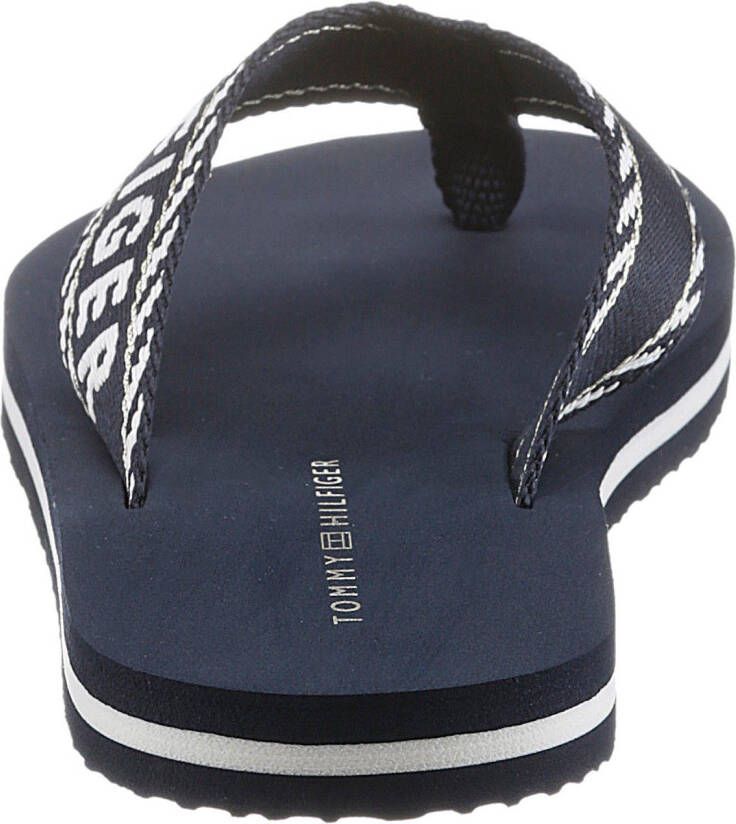 Tommy Hilfiger Teenslippers TOMMY WEBBING SANDAL super geschikt voor bad en strand