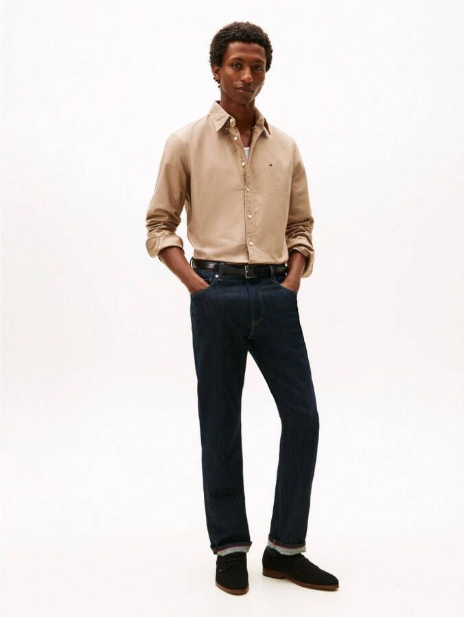 Tommy Hilfiger Veterschoenen HILFIGER DRESS SUEDE SHOE avondschoen zakelijke schoen met kleine logovlag