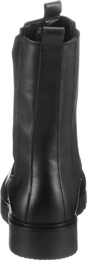 TOMMY JEANS Chelsea-boots LONG CHELSEA BOOT met stretchinzet aan beide zijden