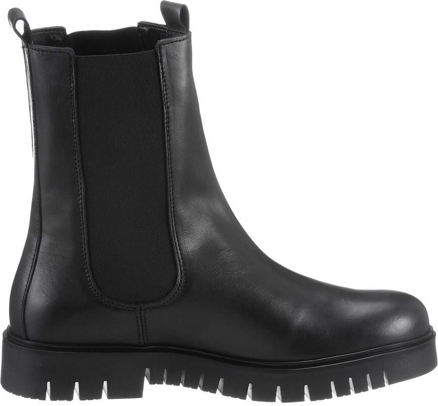 TOMMY JEANS Chelsea-boots LONG CHELSEA BOOT met stretchinzet aan beide zijden