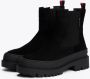 TOMMY JEANS Chelsea-boots TJW FOXING CHELSEA SUEDE blokhak instap laarzen enkellaars met kleurrijke aantrekloop - Thumbnail 2
