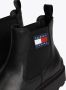 TOMMY JEANS Chelsea-boots TJM LEATHER CHELSEA BOOT hakken zakelijke mode instaplaarzen enkellaars breedte g - Thumbnail 11