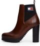 TOMMY JEANS Highheel-laarsjes TJW NEW ESS HIGH HEEL BOOT blokhak partymode enkellaarzen in smalle vorm - Thumbnail 4