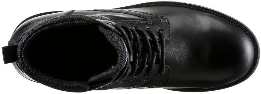 TOMMY JEANS Hoge veterschoenen CLASSIC SHORT LACE UP BOOT met zacht verdikte rand