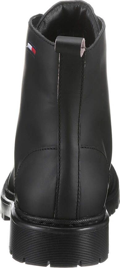 TOMMY JEANS Hoge veterschoenen LACE UP FLAT BOOT