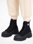 TOMMY JEANS Hoge veterschoenen TJW FOXING CANVAS BOOT met praktische aantreklus - Thumbnail 4