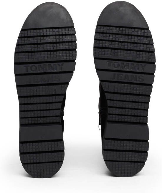 TOMMY JEANS Laarzen TJW LONG SHAFT BOOT hakken lange laarzen met zijlogo