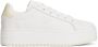 TOMMY JEANS Plateausneakers TJW FLATFORM PEARLIZED SNEAKER vrijetijdsschoen halfhoge schoen veterschoen met zachte schachtrand - Thumbnail 5