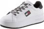 TOMMY JEANS NU 21% KORTING Plateausneakers FLATFORM WILD ANIMAL CUPSOLE met veters in zebra look - Thumbnail 10
