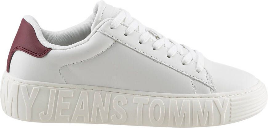 TOMMY JEANS Plateausneakers TJW NEW CUPSOLE LEATH LC