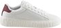 TOMMY JEANS Plateausneakers TJW NEW CUPSOLE LEATH LC met contrastafwerking op de hiel vrijetijdsschoen halfhoge schoen veterschoen - Thumbnail 5