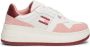 TOMMY JEANS Plateausneakers TJW RETRO BASKET FLATFORM MIX vrijetijdsschoen lage schoen veterschoen met logo-vlag - Thumbnail 8