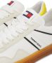TOMMY JEANS Plateausneakers TJM LEATHER RETRO CUPSOLE vrijetijdsschoen lage schoen veterschoen met contrasterende details - Thumbnail 11
