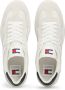 TOMMY JEANS Plateausneakers TJM LEATHER RETRO CUPSOLE vrijetijdsschoen lage schoen veterschoen met contrasterende details - Thumbnail 6
