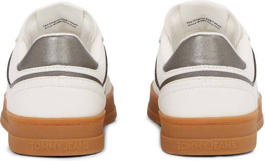 TOMMY JEANS Plateausneakers THE GREENWICH veterschoenen lage schoen vrijetijdsschoen met contrast-plateauzool