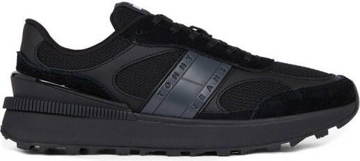 TOMMY JEANS Plateausneakers TJM TECHNICAL RUNNER ESS vrijetijdsschoen lage schoen veterschoen met gepolsterde schacht