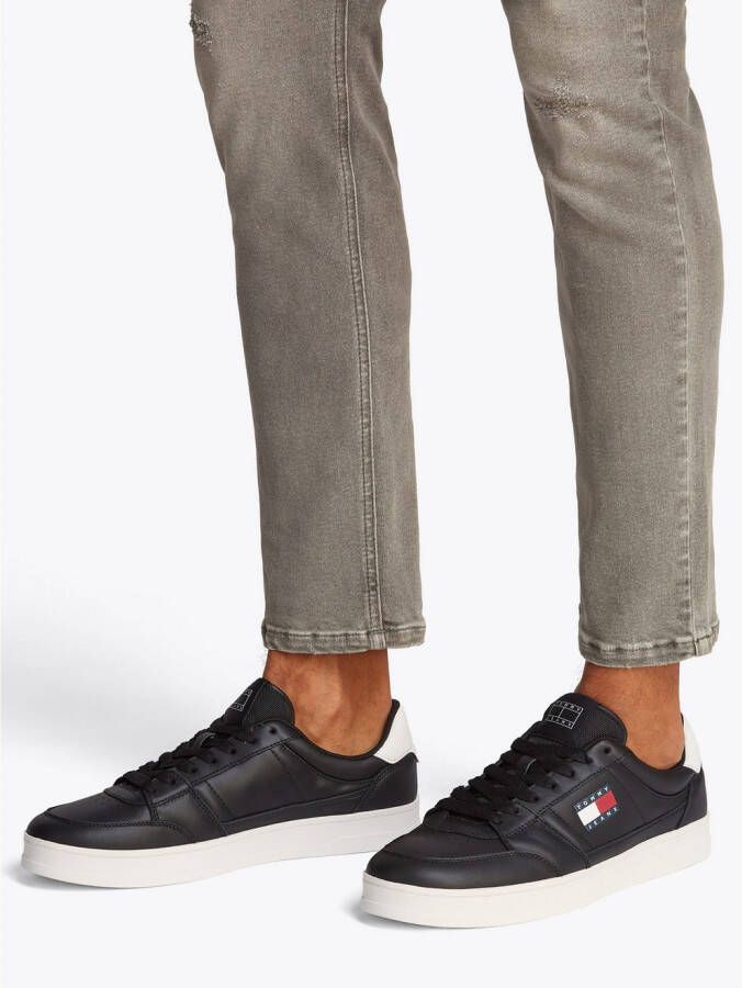 TOMMY JEANS Sneakers TJM THE GREENWICH NEW ESS vrijetijdsschoen lage schoen veterschoen in basket-style
