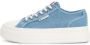 TOMMY JEANS Plateausneakers TJW FOXING FLATFORM LC vrijetijdsschoen halfschoen veterschoen in jeans-look - Thumbnail 5