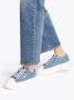 TOMMY JEANS Plateausneakers TJW FOXING FLATFORM LC vrijetijdsschoen halfschoen veterschoen in jeans-look - Thumbnail 8