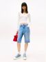 TOMMY JEANS Plateausneakers TJW FOXING FLATFORM LC vrijetijdsschoen halfschoen veterschoen in jeans-look - Thumbnail 9