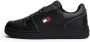 TOMMY JEANS Plateausneakers TJW RETRO BASKET SNEAKER vrijetijdsschoen halfhoge schoen veterschoen met geprint logo vlag - Thumbnail 6