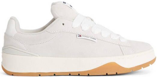 TOMMY JEANS Plateausneakers TJW SKATE SNEAKER vrijetijdsschoen halfschoen veterschoen met gepolsterde schacht