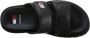 Tommy Jeans Zwarte platte sandalen voor vrouwen Black Dames - Thumbnail 13