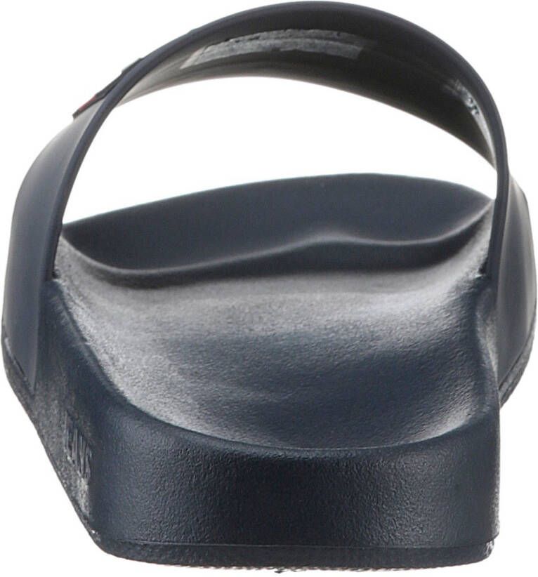TOMMY JEANS Slippers FLAG POOL SLD ESS zomerschoen slippers met gekleurde logovlag